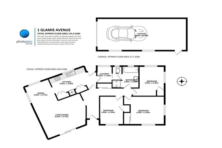 Photo of property in 1 Glamis Avenue, Dinsdale, Hamilton, 3204