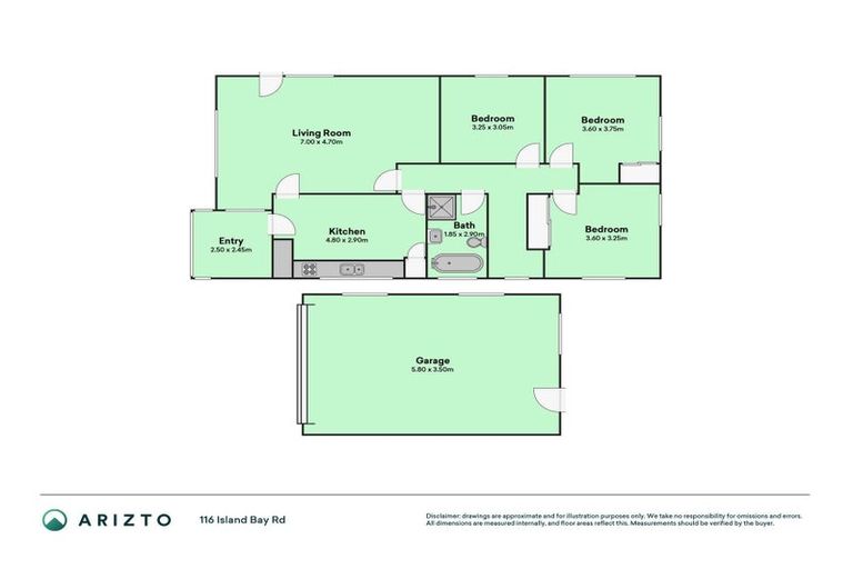 Photo of property in 116 Island Bay Road, Beach Haven, Auckland, 0626