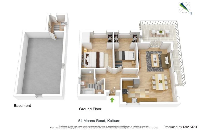 Photo of property in 54 Moana Road, Kelburn, Wellington, 6012