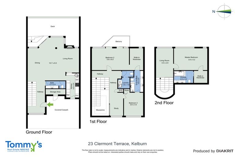 Photo of property in 23 Clermont Terrace, Kelburn, Wellington, 6012