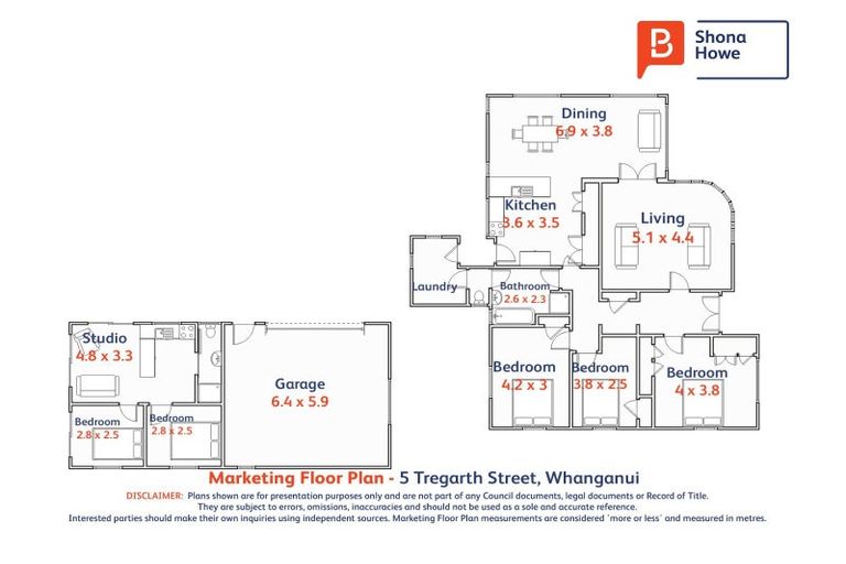 Photo of property in 5 Tregarth Street, Saint Johns Hill, Whanganui, 4501