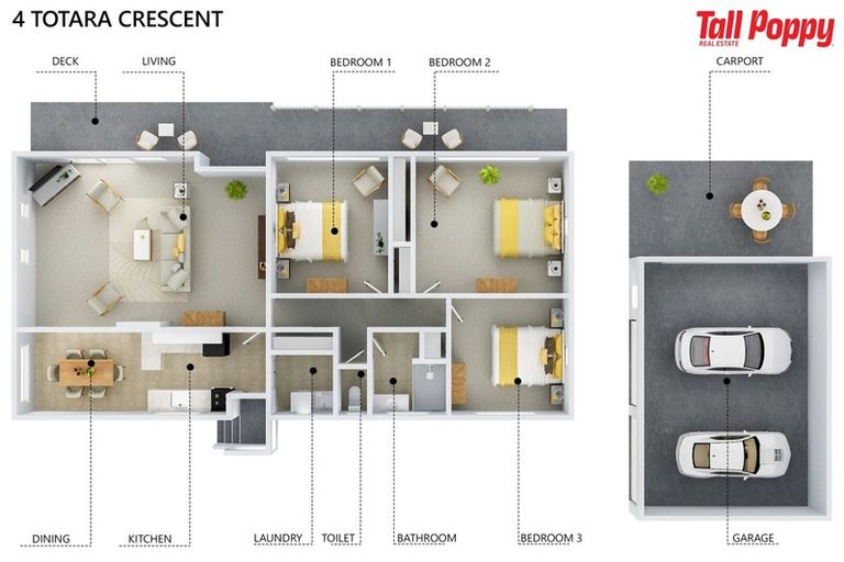 Photo of property in 4 Totara Crescent, Hawera, 4610