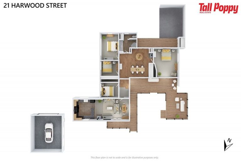 Photo of property in 21 Harwood Street, Harwood, Dunedin, 9077