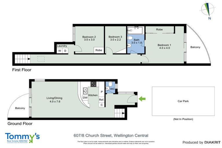 Photo of property in Sirocco Apartments, 607/8 Church Street, Wellington Central, Wellington, 6011