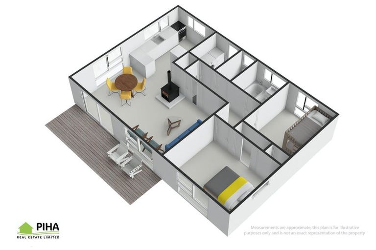 Photo of property in 1 Pendrell Road, Piha, 0772