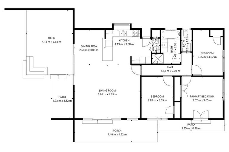 Photo of property in 66 Bickerton Street, Wainoni, Christchurch, 8061