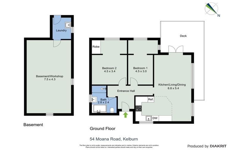 Photo of property in 54 Moana Road, Kelburn, Wellington, 6012