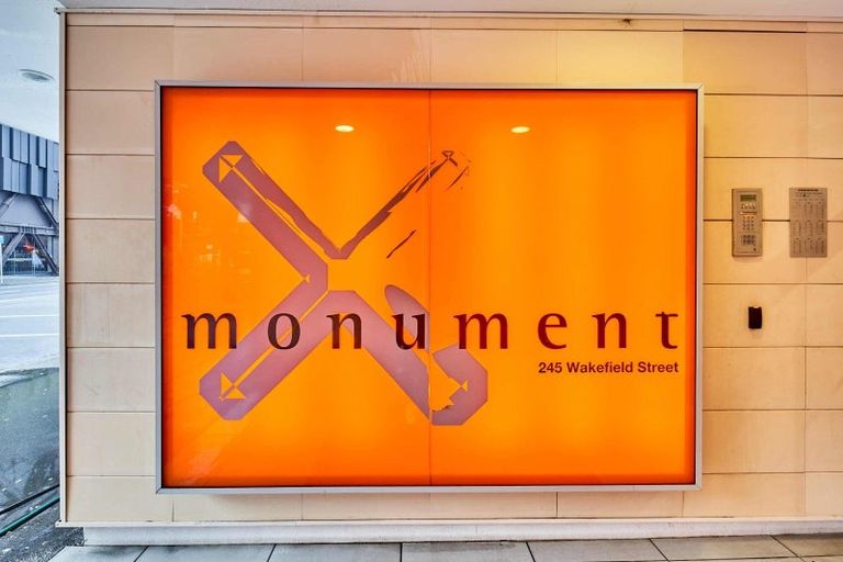 Photo of property in Monument Apartments, 4g/245 Wakefield Street, Te Aro, Wellington, 6011