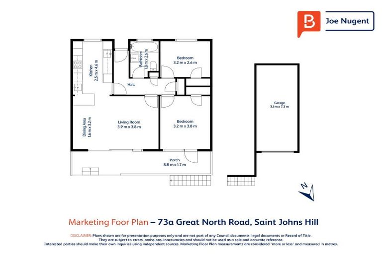 Photo of property in 73b Great North Road, Saint Johns Hill, Whanganui, 4501