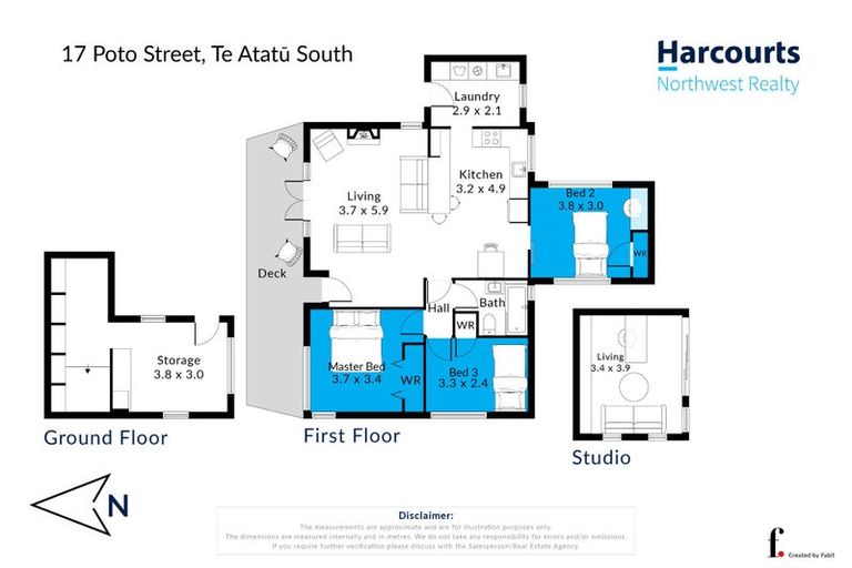 Photo of property in 17 Poto Street, Te Atatu South, Auckland, 0610