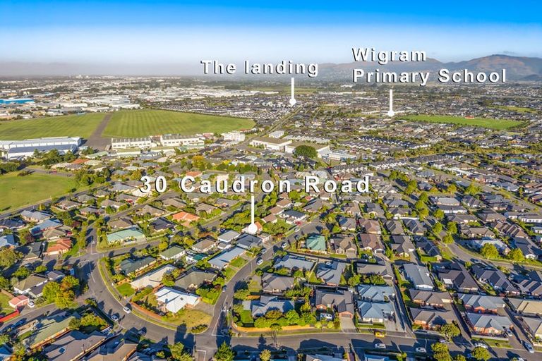 Photo of property in 30 Caudron Road, Wigram, Christchurch, 8042