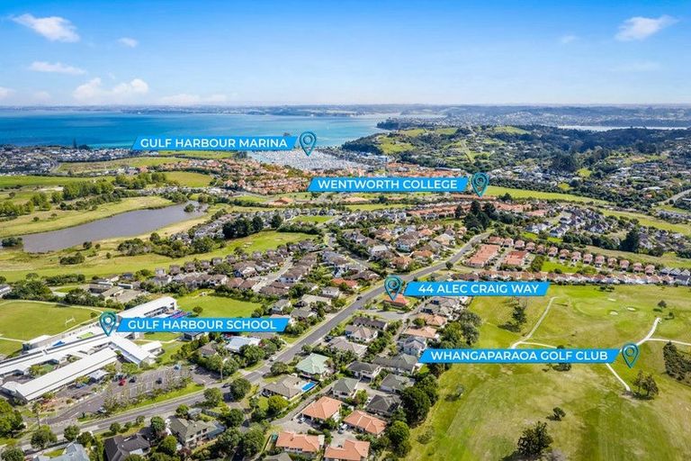 Photo of property in 44 Alec Craig Way, Gulf Harbour, Whangaparaoa, 0930