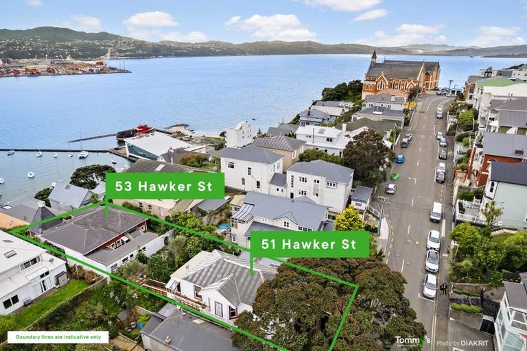 Photo of property in 51 Hawker Street, Mount Victoria, Wellington, 6011