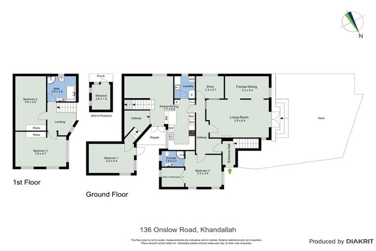 Photo of property in 136 Onslow Road, Khandallah, Wellington, 6035