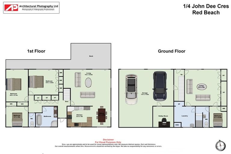 Photo of property in 1/4 John Dee Crescent, Red Beach, 0932