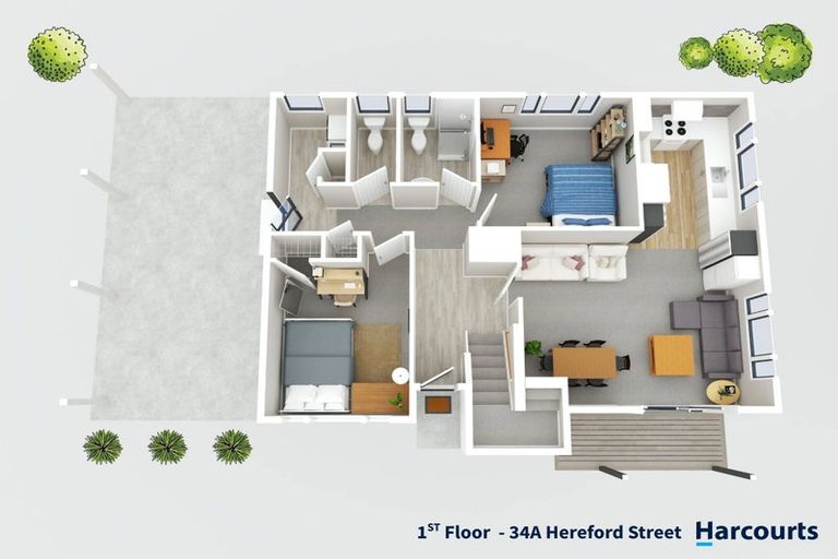 Photo of property in 34a Hereford Street, West End, Palmerston North, 4410