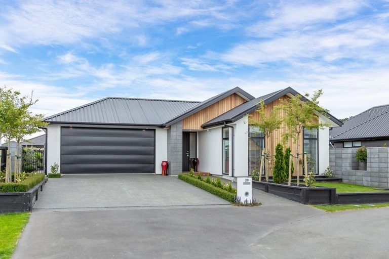 Photo of property in 20 Chimango Place, Rolleston, 7615