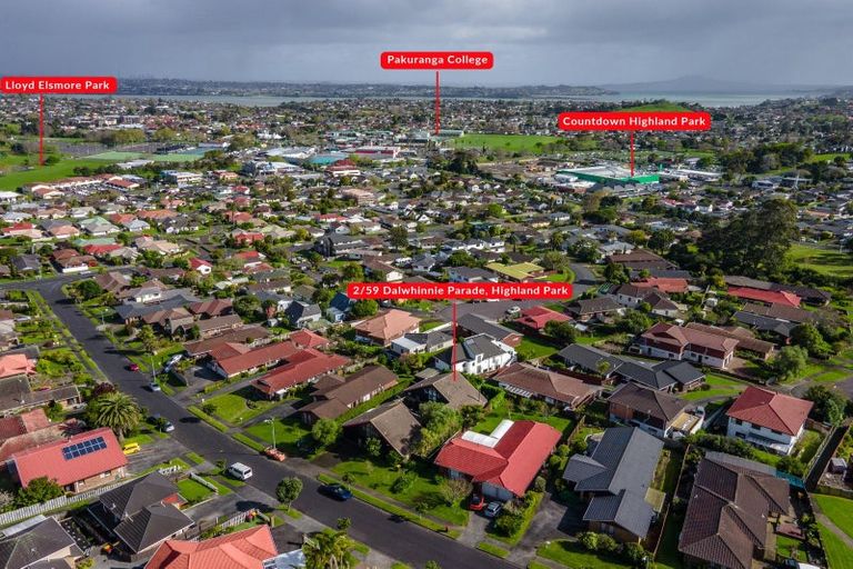 Photo of property in 2/59 Dalwhinnie Parade, Highland Park, Auckland, 2010