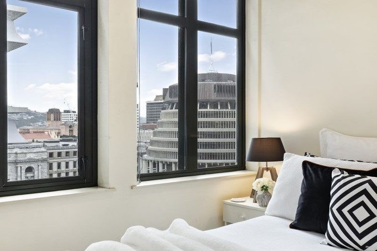 Photo of property in Kelvin House, 7h/16 The Terrace, Wellington Central, Wellington, 6011
