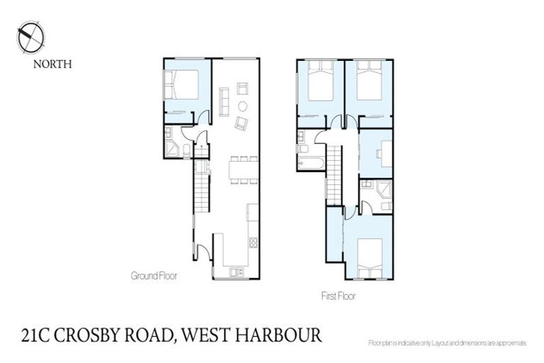 Photo of property in 21c Crosby Road, West Harbour, Auckland, 0618
