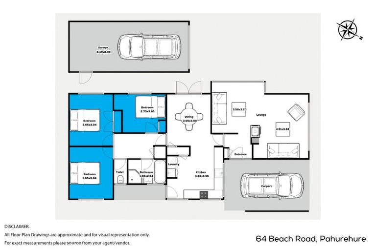 Photo of property in 64 Beach Road, Pahurehure, Papakura, 2113
