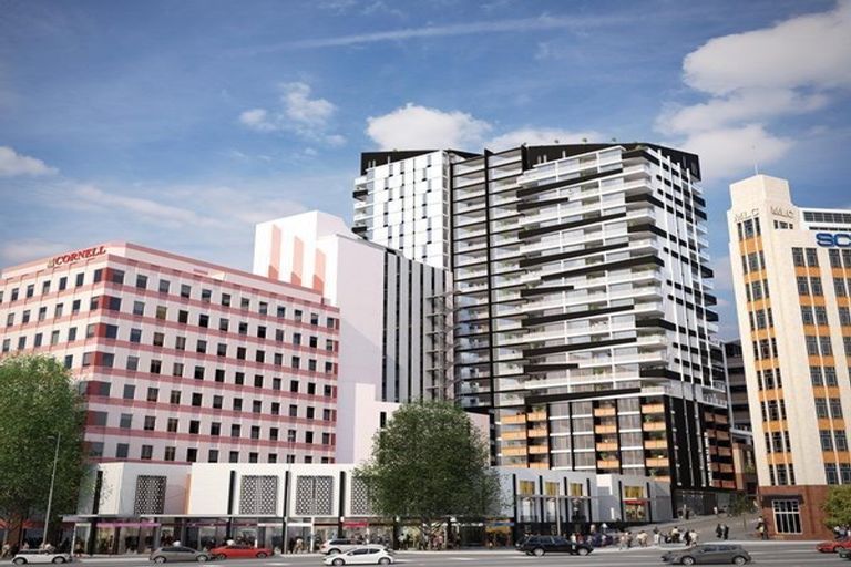 Photo of property in Queen's Residences, 2002/8 Airedale Street, Auckland Central, Auckland, 1010