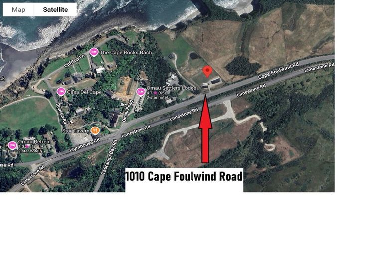 Photo of property in 1010 Cape Foulwind Road, Cape Foulwind, Westport, 7892