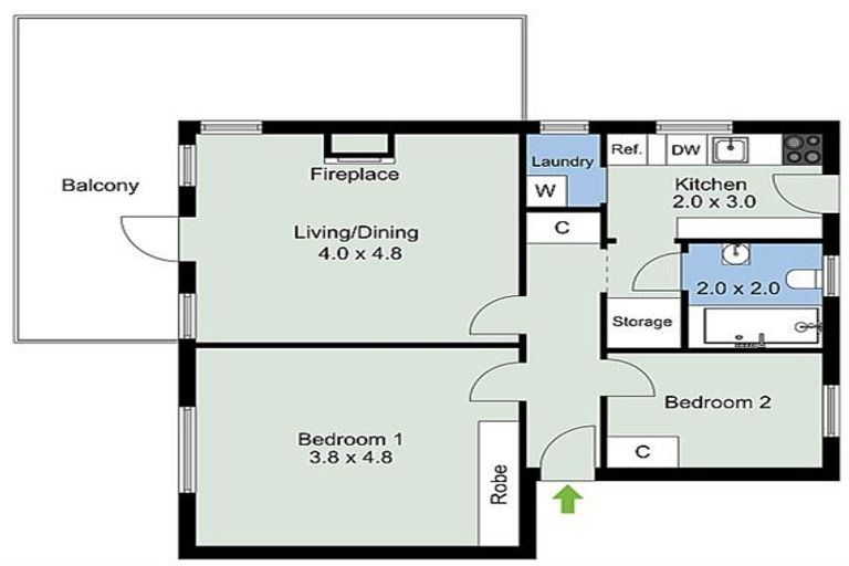 Photo of property in 4/40 Buller Street, Te Aro, Wellington, 6011