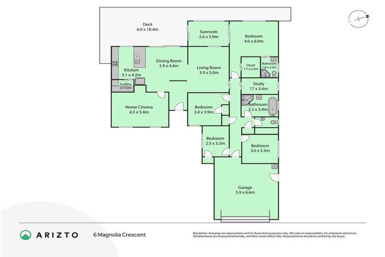 Photo of property in 6 Magnolia Crescent, Tawhero, Whanganui, 4501
