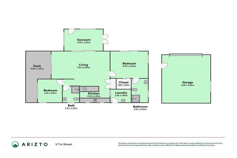 Photo of property in 5 Toi Street, Tawhero, Whanganui, 4501