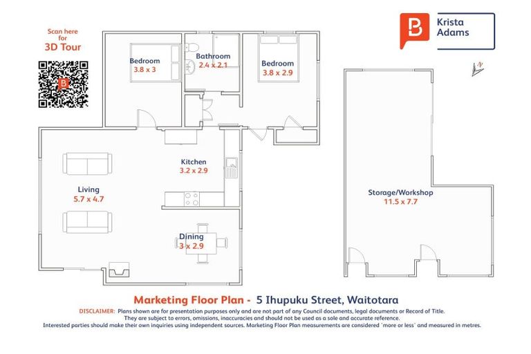 Photo of property in 5 Ihupuku Street, Waitotara, Whanganui, 4588