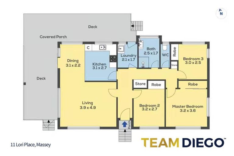 Photo of property in 11 Lori Place, Massey, Auckland, 0614