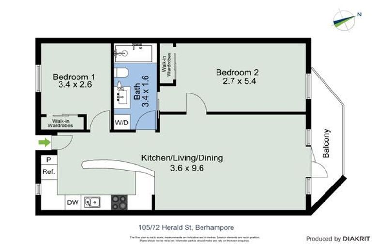 Photo of property in Luxford Villas, 105/72 Herald Street, Berhampore, Wellington, 6023