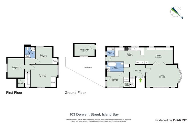 Photo of property in 103 Derwent Street, Island Bay, Wellington, 6023