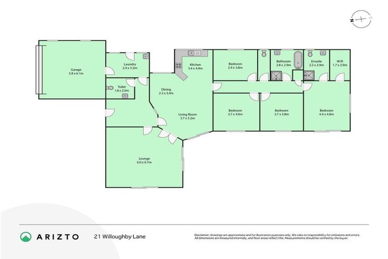 Photo of property in 21 Willoughby Lane, Parklands, Christchurch, 8083