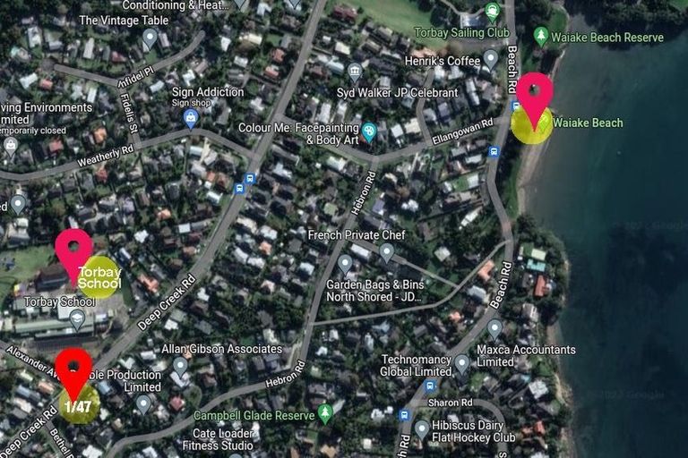 Photo of property in 1/47 Deep Creek Road, Waiake, Auckland, 0630