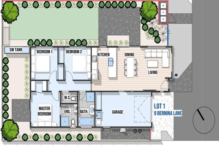 Photo of property in 9 Bernina Lane, Wigram, Christchurch, 8025