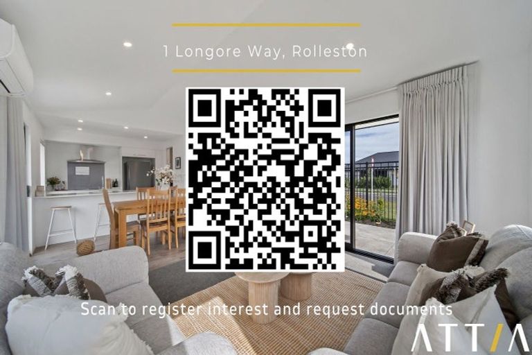 Photo of property in 1 Longore Way, Rolleston, 7614