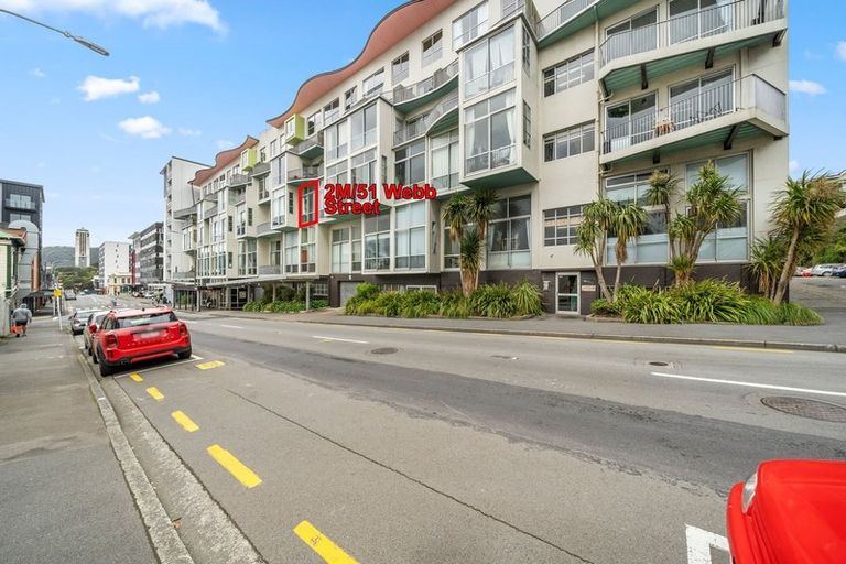 Photo of property in Qba Apartments, 2m/51 Webb Street, Mount Cook, Wellington, 6011