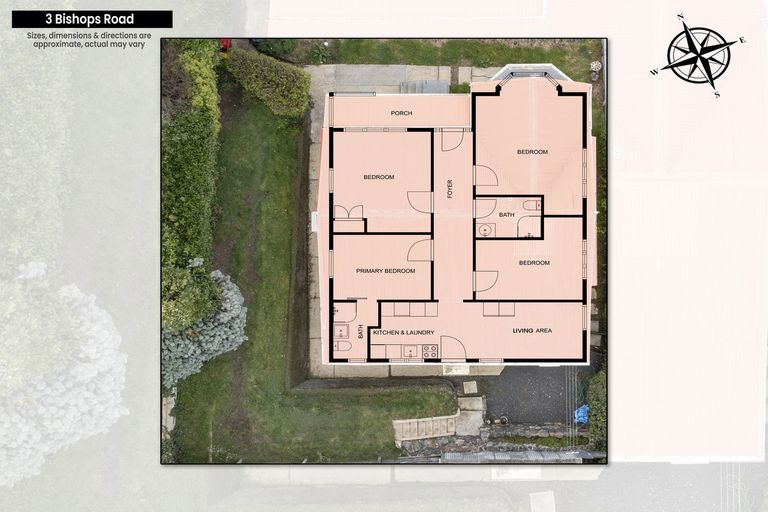 Photo of property in 3 Bishops Road, Dunedin Central, Dunedin, 9016