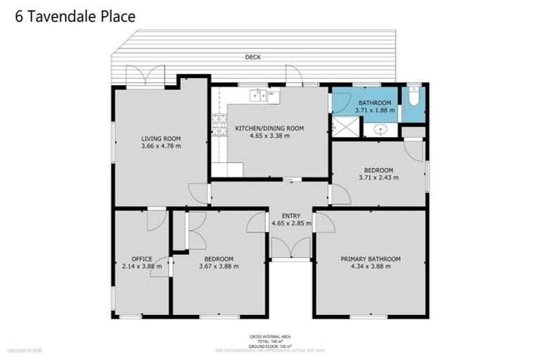 Photo of property in 6 Tavendale Place, St Albans, Christchurch, 8052