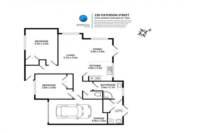 Photo of property in 12d Paterson Street, Frankton, Hamilton, 3204