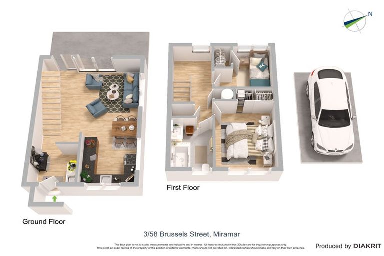 Photo of property in 3/58 Brussels Street, Miramar, Wellington, 6022