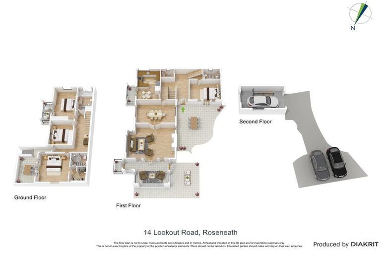 Photo of property in 14 Lookout Road, Roseneath, Wellington, 6011