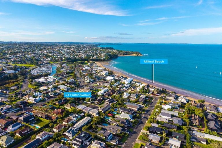 Photo of property in 3/4 Frater Avenue, Milford, Auckland, 0620
