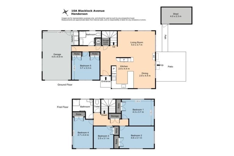 Photo of property in 10a Blacklock Avenue, Henderson, Auckland, 0612