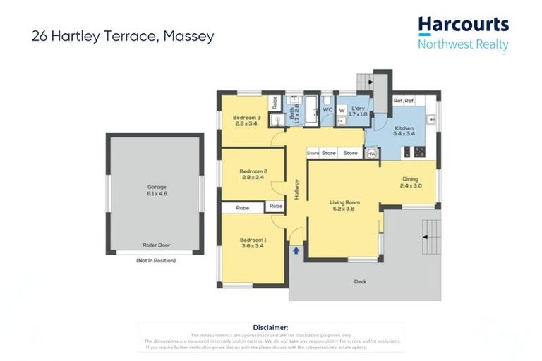 Photo of property in 26 Hartley Terrace, Massey, Auckland, 0614