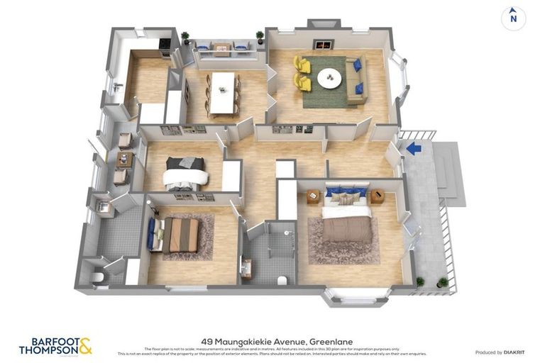 Photo of property in 49 Maungakiekie Avenue, Greenlane, Auckland, 1051