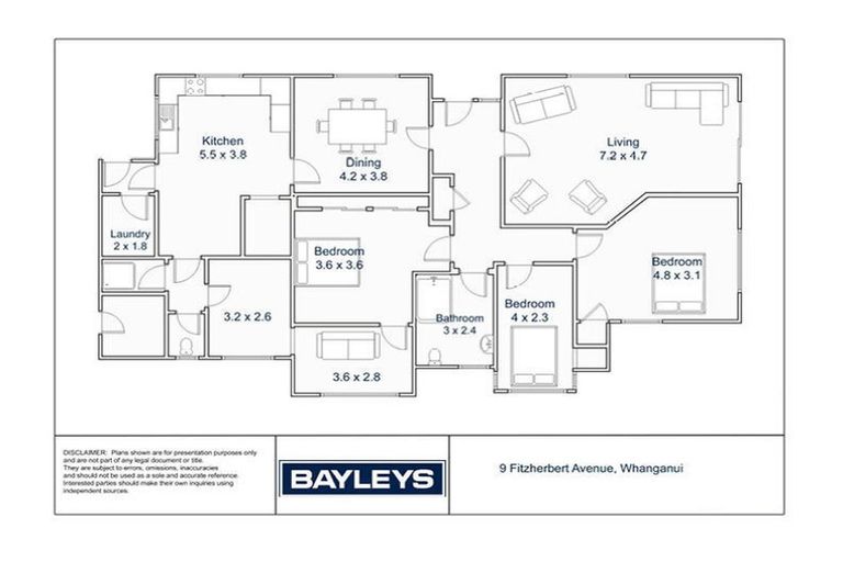 Photo of property in 9 Fitzherbert Avenue, Springvale, Whanganui, 4501