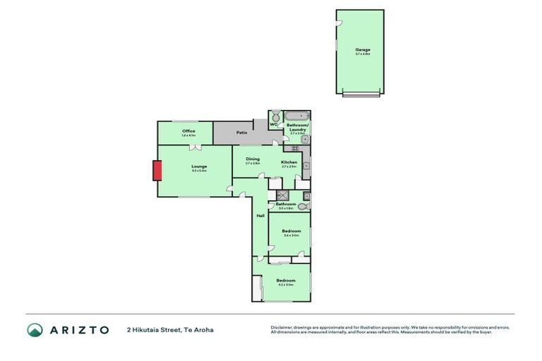 Photo of property in 2 Hikutaia Street, Te Aroha, 3320
